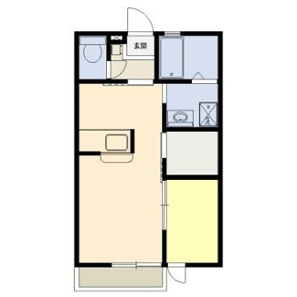 【間取り】 | キャッスルハイツC棟