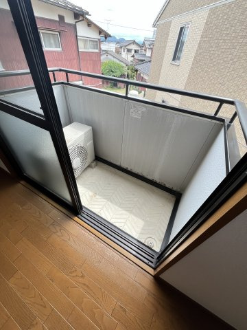 コーポ門脇2のバルコニー