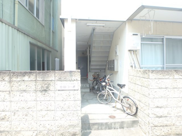 住田コーポのエントランス