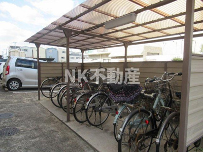 【その他共用部分】 | ピアハイム俊徳道（俊徳道賃貸） | 駐輪場です