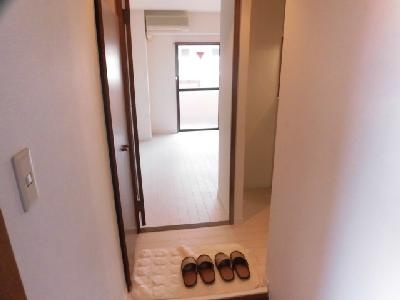 ラビーム河原町の展望|玄関から～