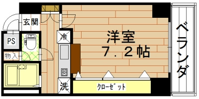 ラビーム河原町の間取り