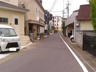【前面道路含む現地写真】 | 松戸市東平賀