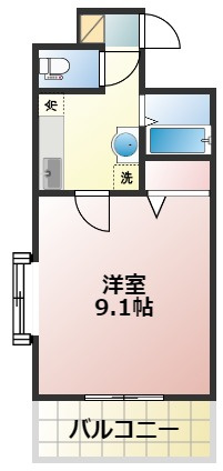 ニュー水前寺の間取り