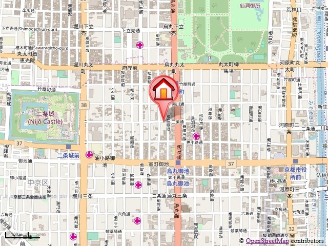 アンシャンテ滝村の地図