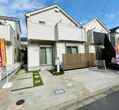 寒川町宮山　築浅中古戸建の外観|綺麗な外観です。
