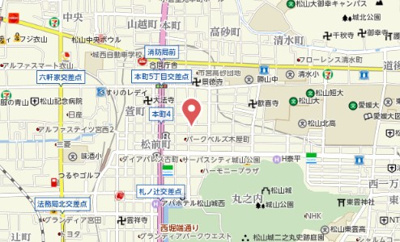 【地図】 | メゾンKIYAMACHI