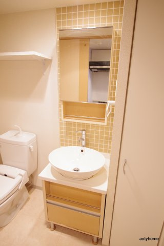 エステムコート新大阪6エキスプレイス　仲介手数料無料の洗面所