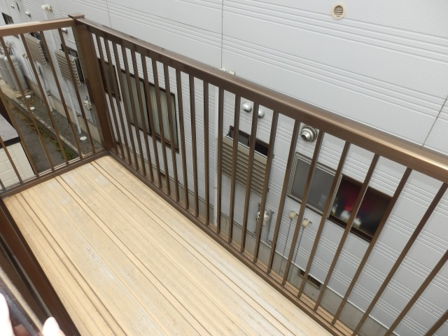 サニーコートのバルコニー