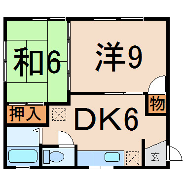 サニーコートの間取り