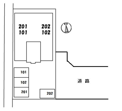 【区画図】 | コーポ松尾