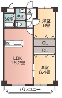 【間取り】 | ユーミーKAWAKUBO