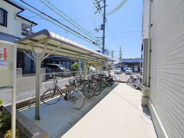 ガーデン・ヴィラ　Ｂ棟のその他共用部分|自転車置場