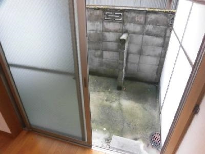 クレセントYANAGIのバルコニー|専用庭