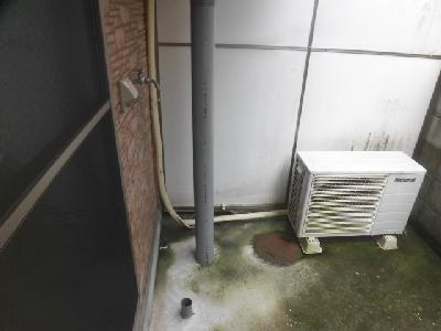 クレセントYANAGIの設備|洗濯機は室外に設置可