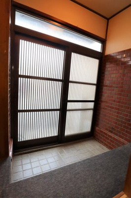 【玄関】 | 堺市東区日置荘西町5丁貸家