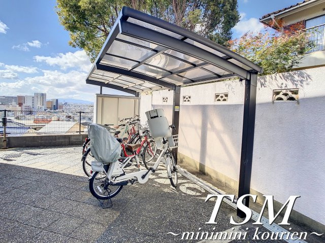 山の手ガーデンハイツのその他共用部分|敷地内駐輪場