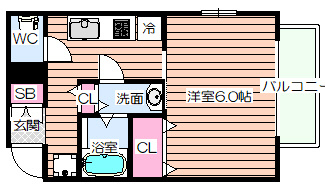 【間取り】 | コスモ新大阪