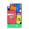 【間取り】 | YMP駅南の間取り