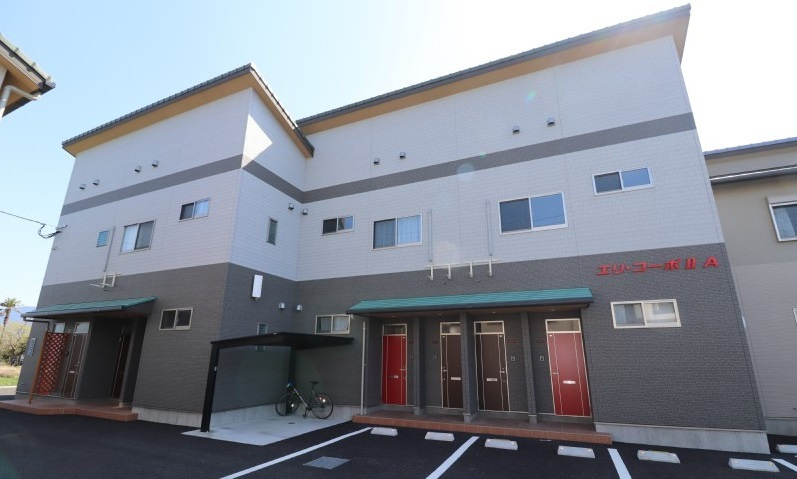 エリコーポⅡの外観パース|こちら、外観パースです