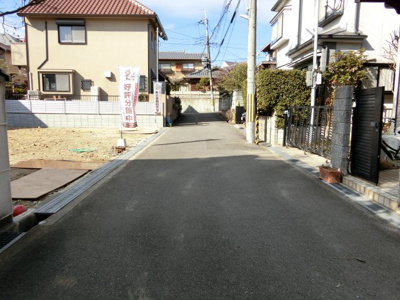 【前面道路含む現地写真】 | マイタウン永楽荘プレミアム◇◆全2区画◇◆自由設計◇◆ | 【現地写真】
現地前面道路です♪