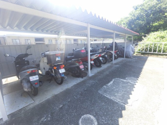 【その他共用部分】 | バイク置場です。