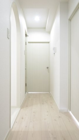 フルーレ南堀江の玄関