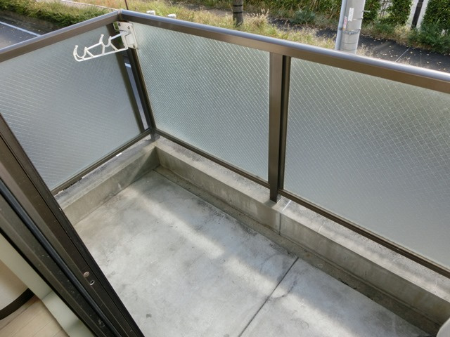 キャナル新北野のバルコニー