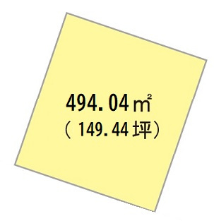 岩出市東坂本・土地・122162の区画図