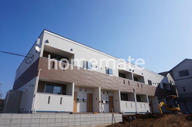 熊本市東区小山１丁目のアパートの外観