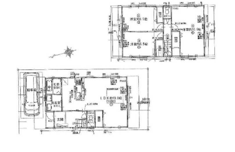 床暖房・太陽光パネル　二葉町1丁目中古戸建の画像