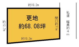 【土地図】 | 大津市和邇北浜1065-8　売土地