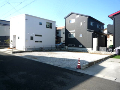 【前面道路含む現地写真】 | 一宮東町分譲地