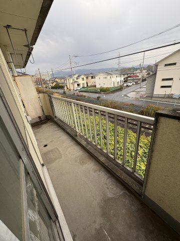 コーポ裾野Ａ棟のバルコニー