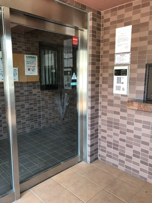 【エントランス】 | ヴィラ・ソネット | オートロック