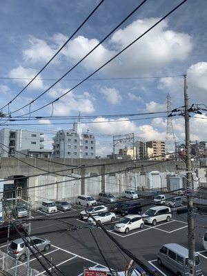 【展望】 | ハイツコスモス | 線路が良く見えますね