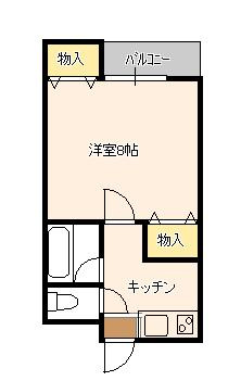 【間取り】 | コーポラベンダー