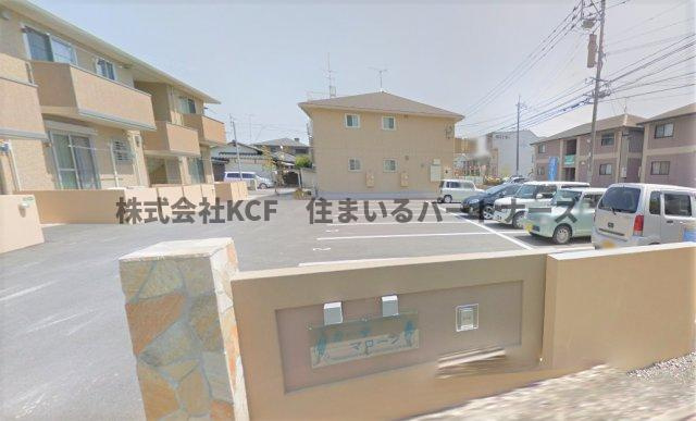 カーサマローンB棟の駐車場|車をお持ちの方に嬉しい駐車場付きの物件です