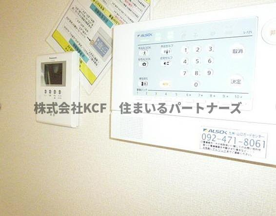 カーサマローンB棟のセキュリティ