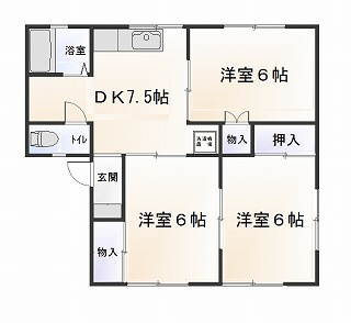 サンクレストの間取り