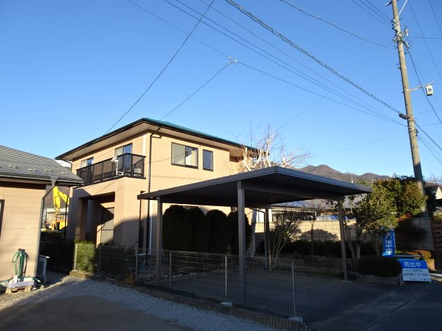 駒ケ根市赤穂リフォーム住宅の外観