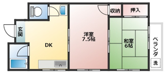 【間取り】 | 下沢マンション