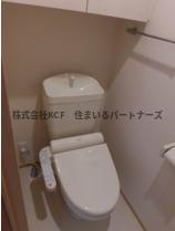セジュール合川南Bのトイレ|トイレです
