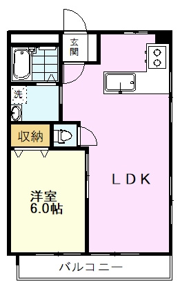 【間取り】 | 第2ハヤブサマンション | 間取り