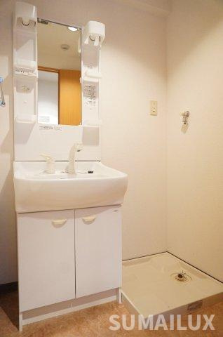 ビュークレスト京町の洗面所