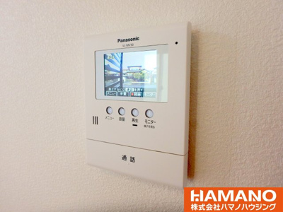 【セキュリティ】 | ロイヤルローサ | 録画付きカラーTVインターホン