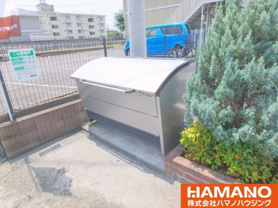 【その他共用部分】 | ロイヤルローサ | 敷地内ごみ置き場