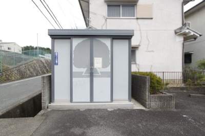 【その他共用部分】 | パセオ白鳳Ｂ棟 | ゴミ置場です