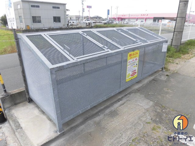 栗原アパートのその他共用部分|敷地内ゴミ置き場です