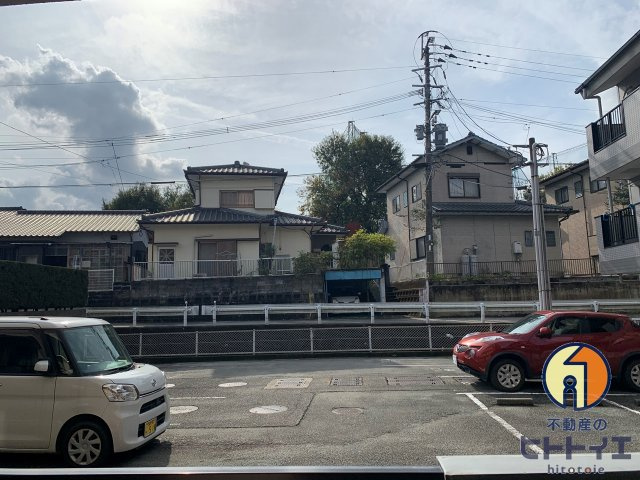 グリーンパークゆのそDの展望|バルコニーからの眺望です